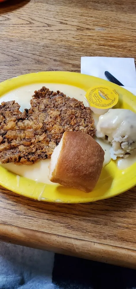 Chicken Fried Steak Mashed Potatoes and Gravy